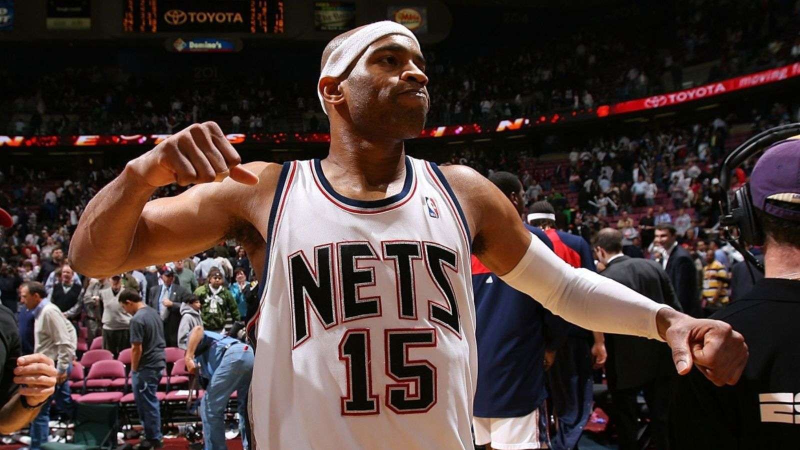 Vince Carter as a member of the New Jersey Nets.