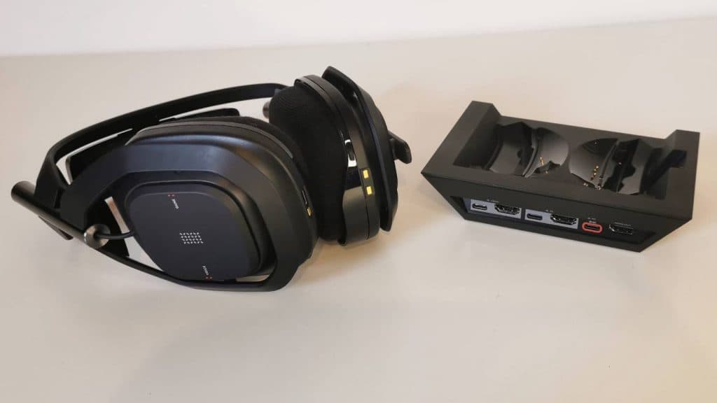 Image of the Logitech G Astro A50 X gaming headset.