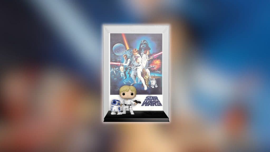 Funko Pop! Movie Poster Luke Skywalker with R2-D2