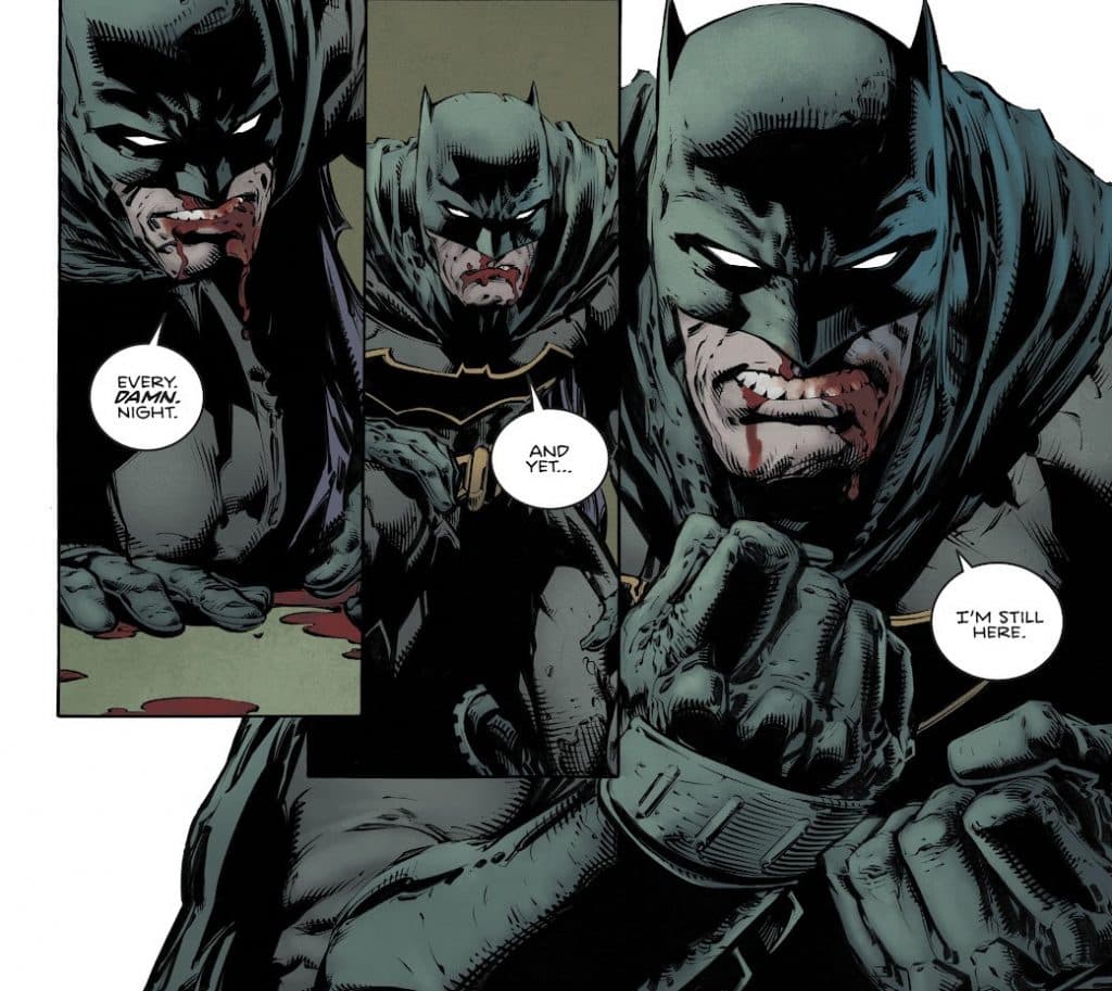 Batman refuses to give up