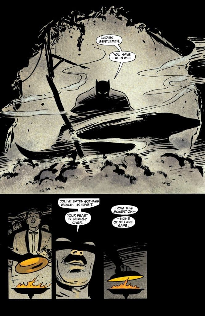 Batman's debut as a crime fighter