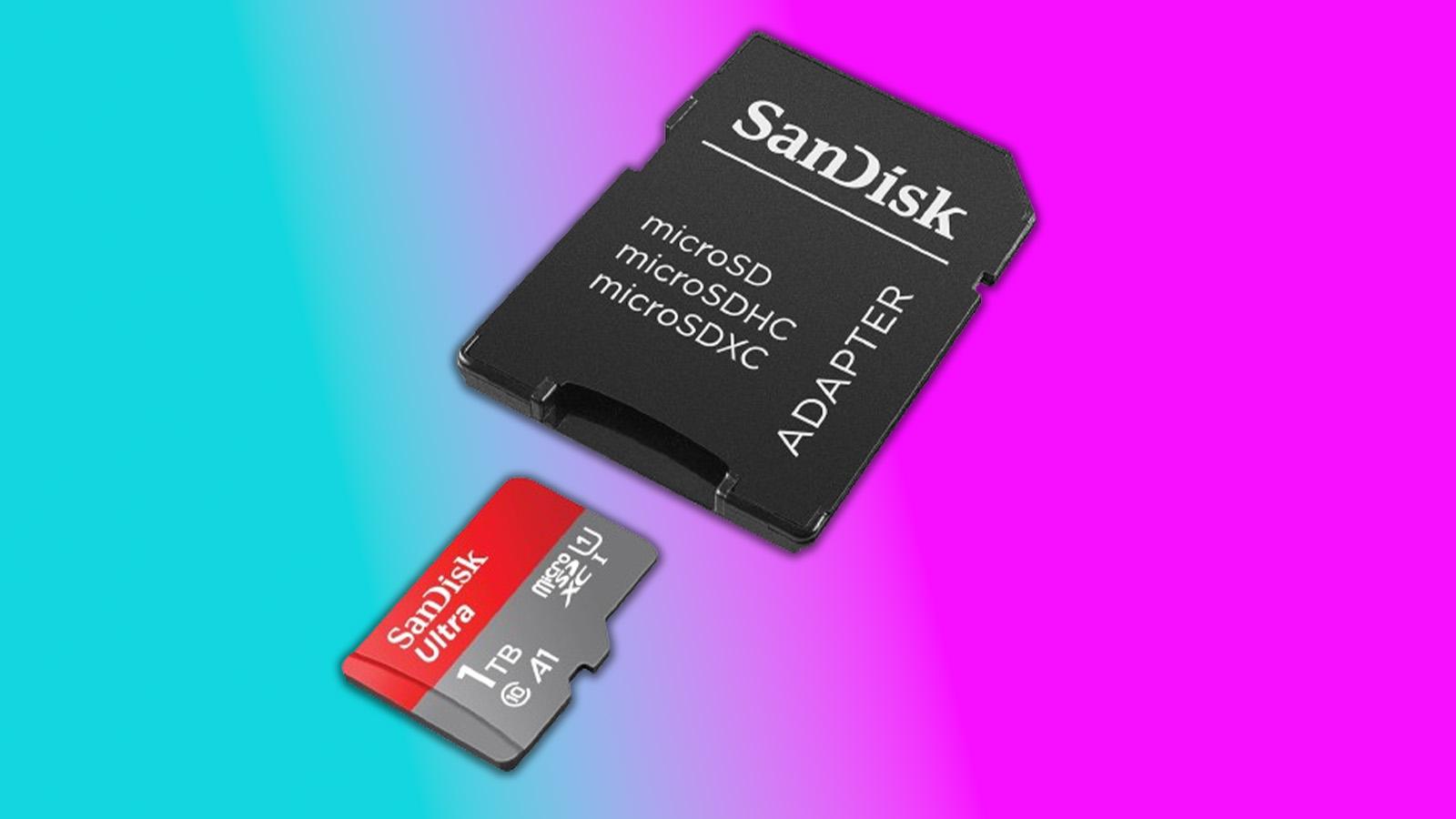 Sandisk1tb micro SD card