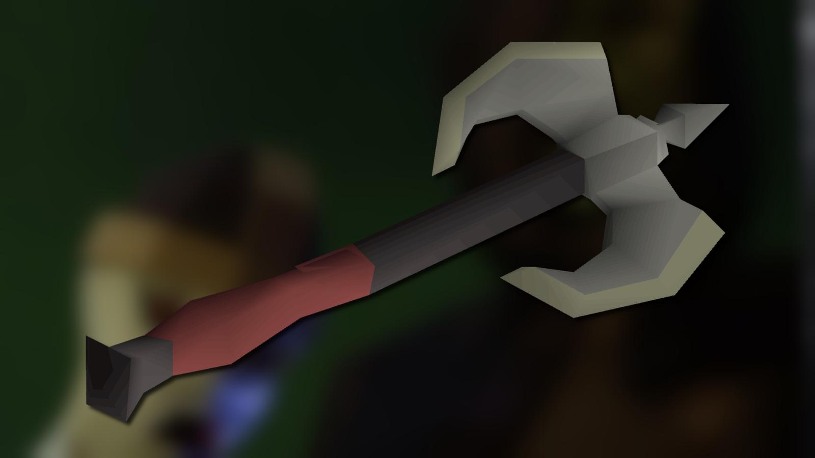 Zombie Axe from new OSRS quest.