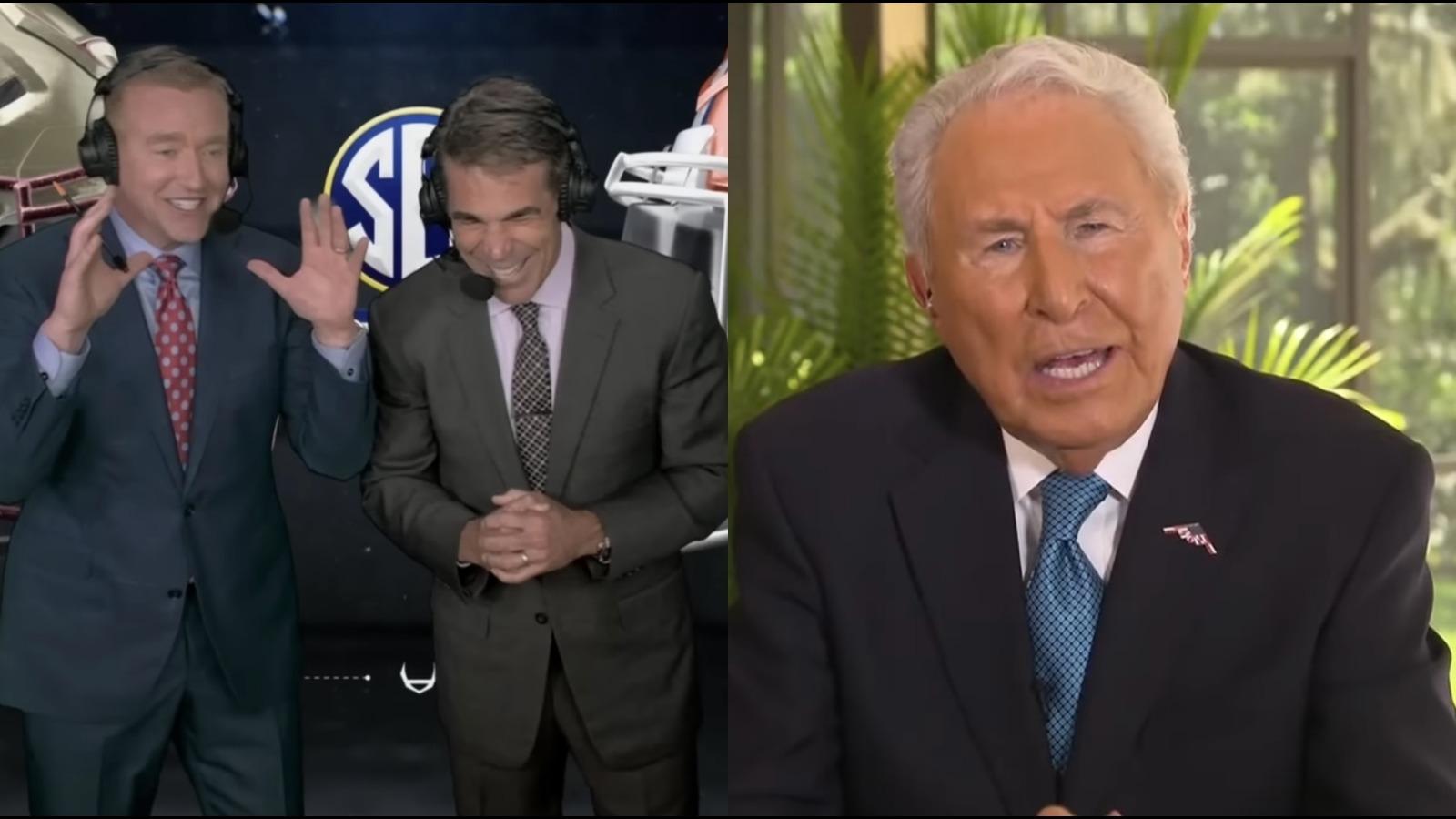 EA Sports unveiled the broadcasting crew for College Football 25. Will Herbstreit, Fowler, and Corso return?