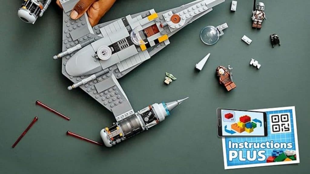LEGO Star Wars The Mandalorian N-1 Starfighter set