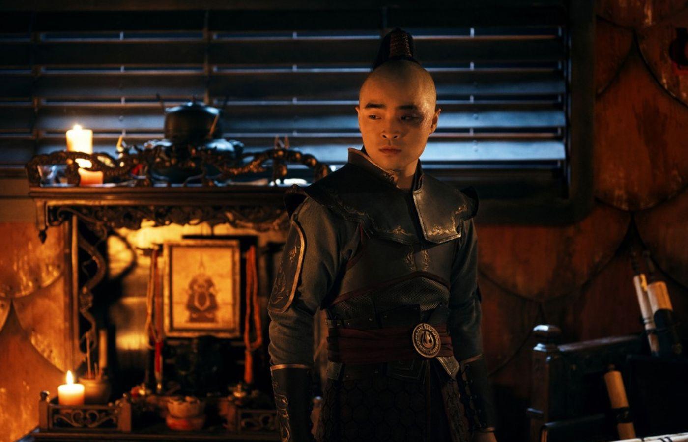 Prince Zuko in Netflix's Avatar: The Last Airbender