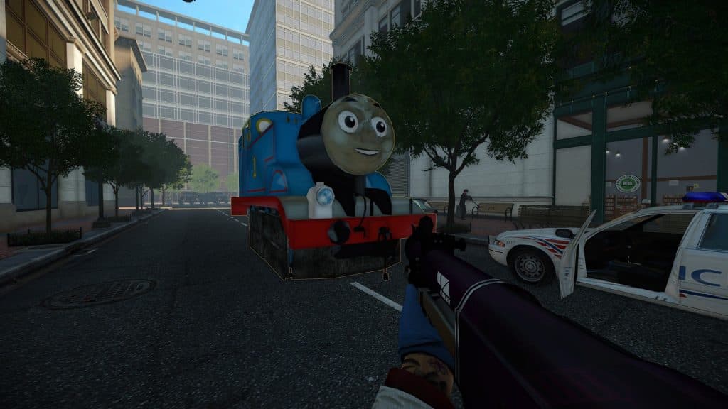 best payday 2 mods thomas the tank engine