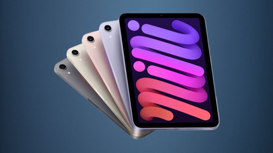 Image showing Apple iPad Mini in all four color
