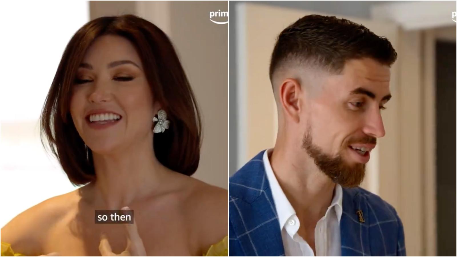 Jorginho and his partner feature on a new Prime Video series