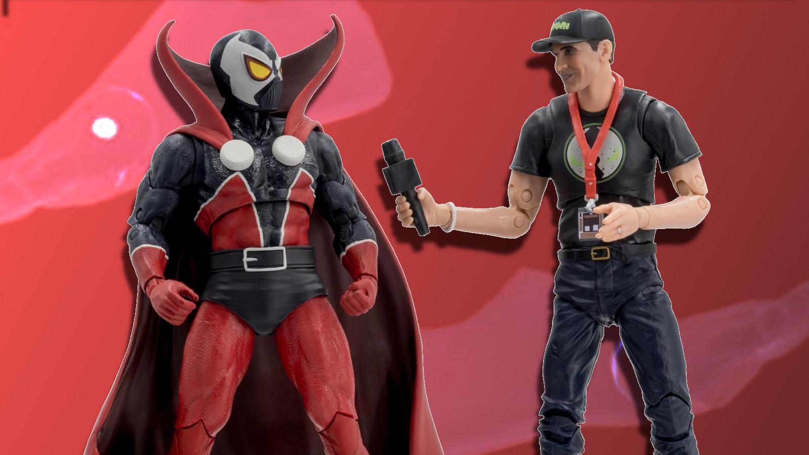30th anniversary Spawn & Todd McFarlaen two-pack with Todd's feet