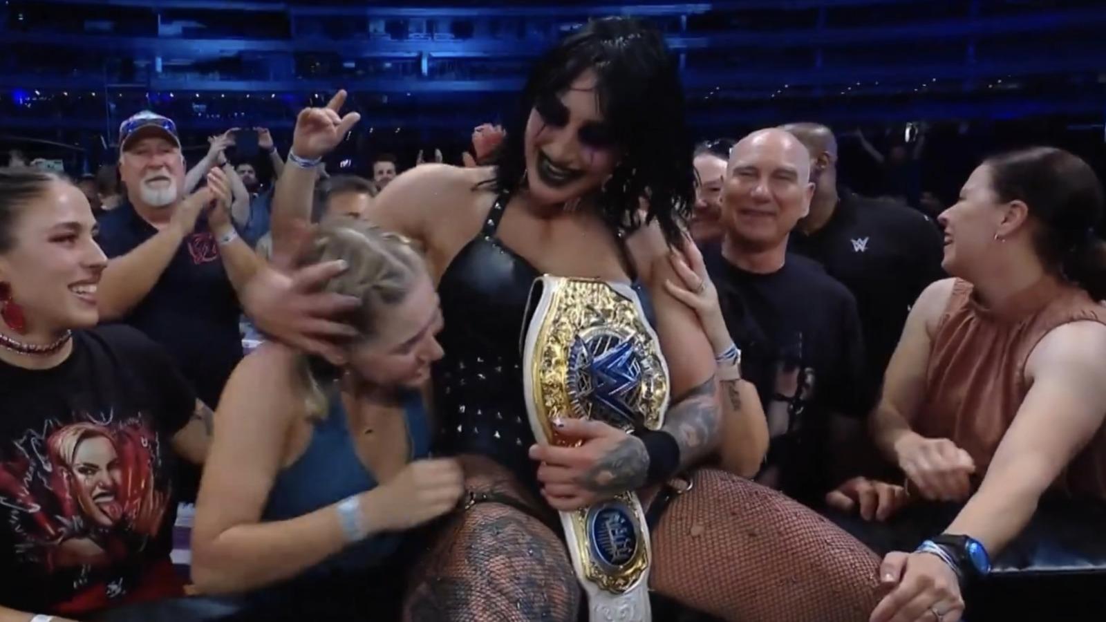 Rhea Ripley retained her Women’s World Championship in front of her home country of Australia