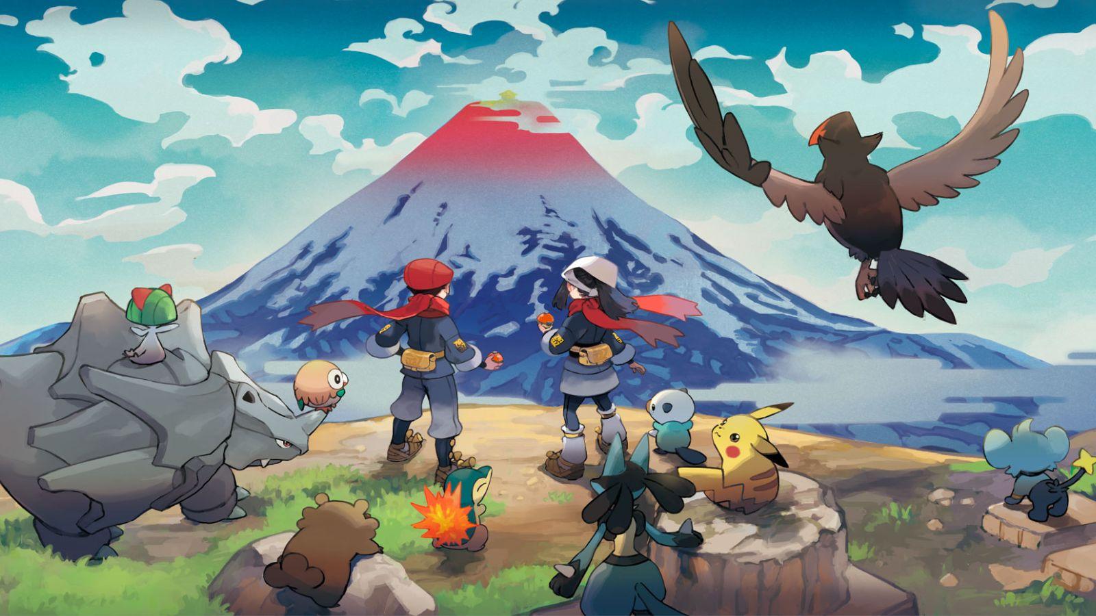 pokemon legends arceus artwork header
