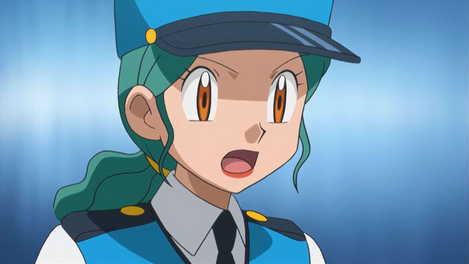 Officer Jenny from Pokemon anime.