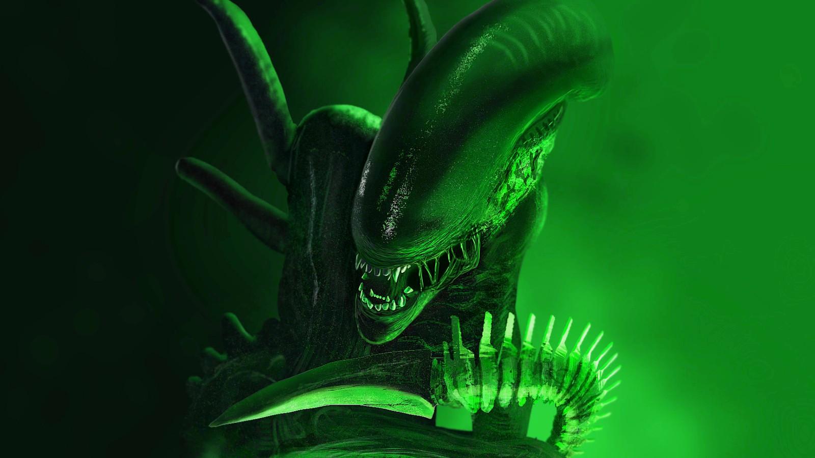 A xenomorph from the Alien franchise