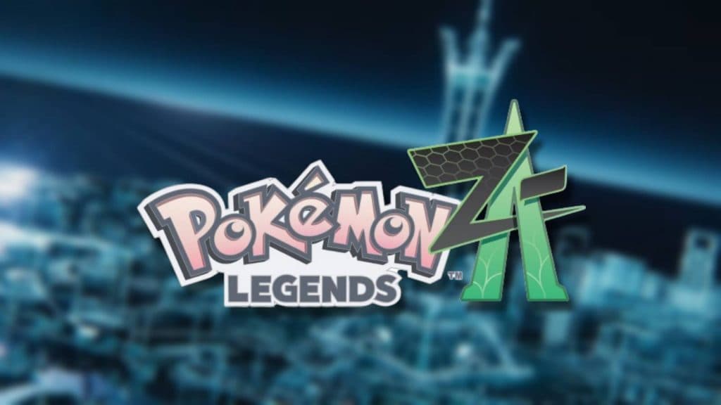 Text reads Pokemon Legends Z-A