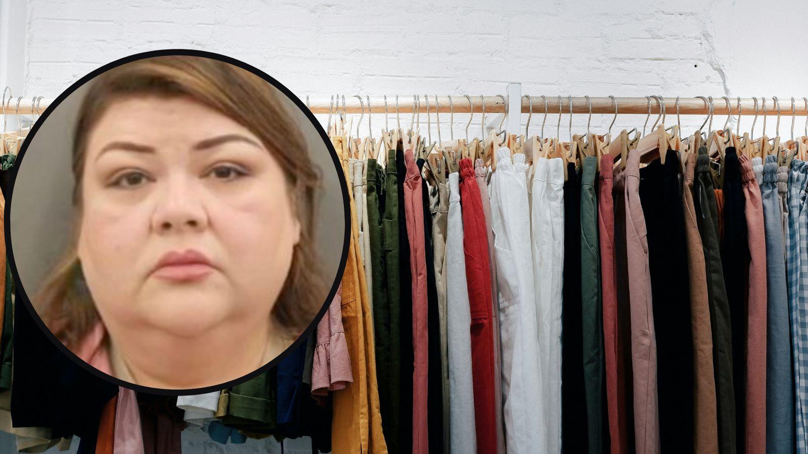 A woman has been accused of faking a TLC show to get free clothes