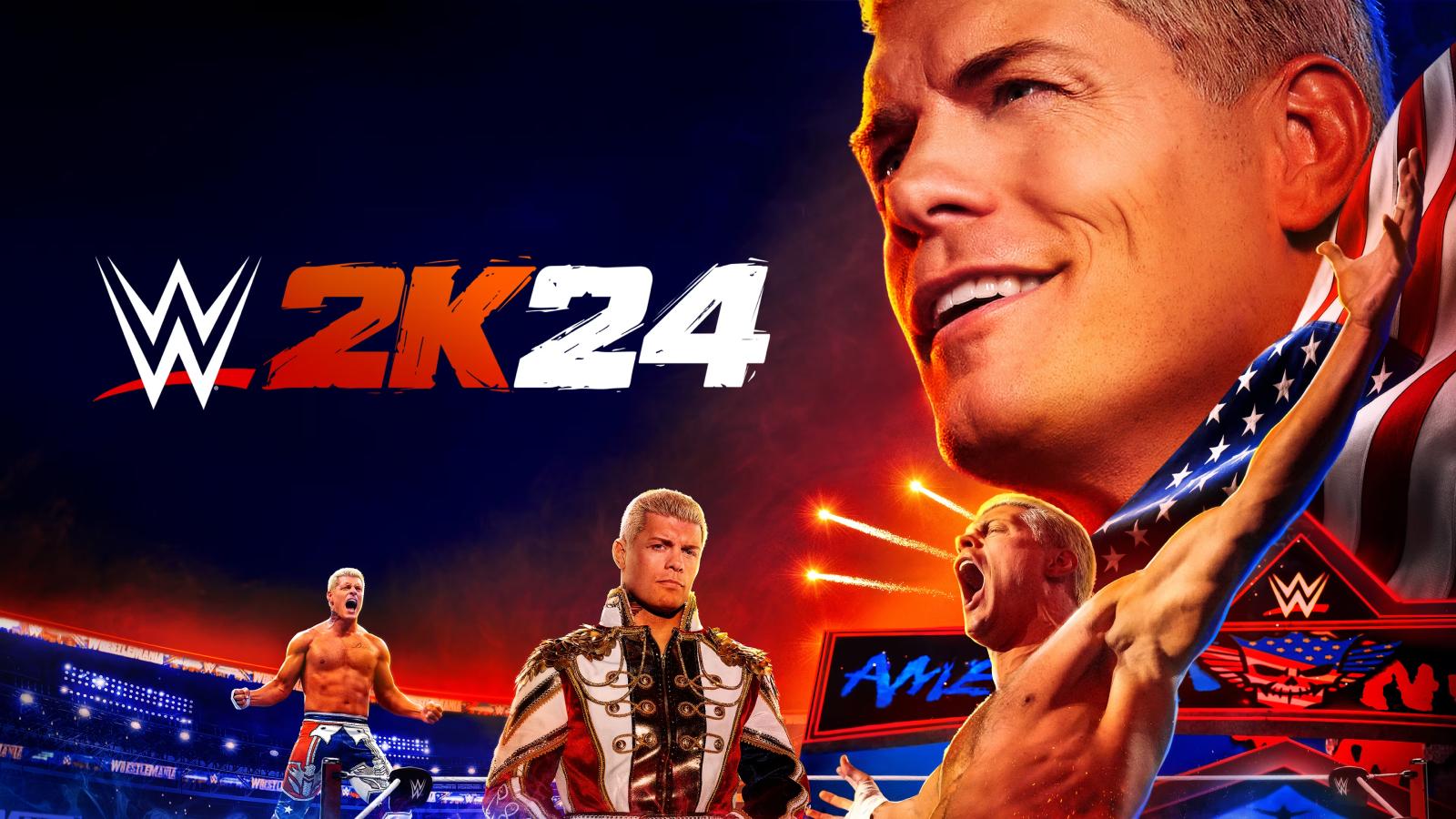 WWE 2K24 promotional art