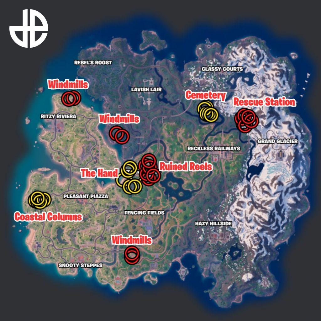 All Mosaic Caches locations