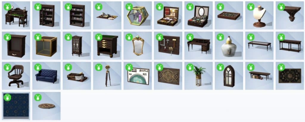 sims 4 crystal creations stuff pack build mode items