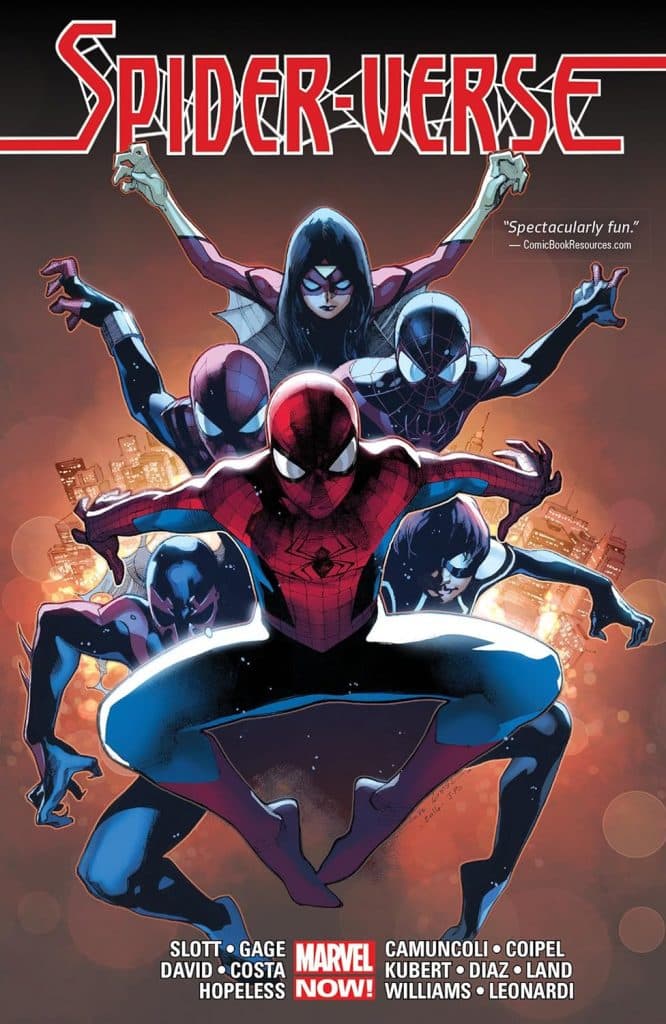 Spider-Verse cover art
