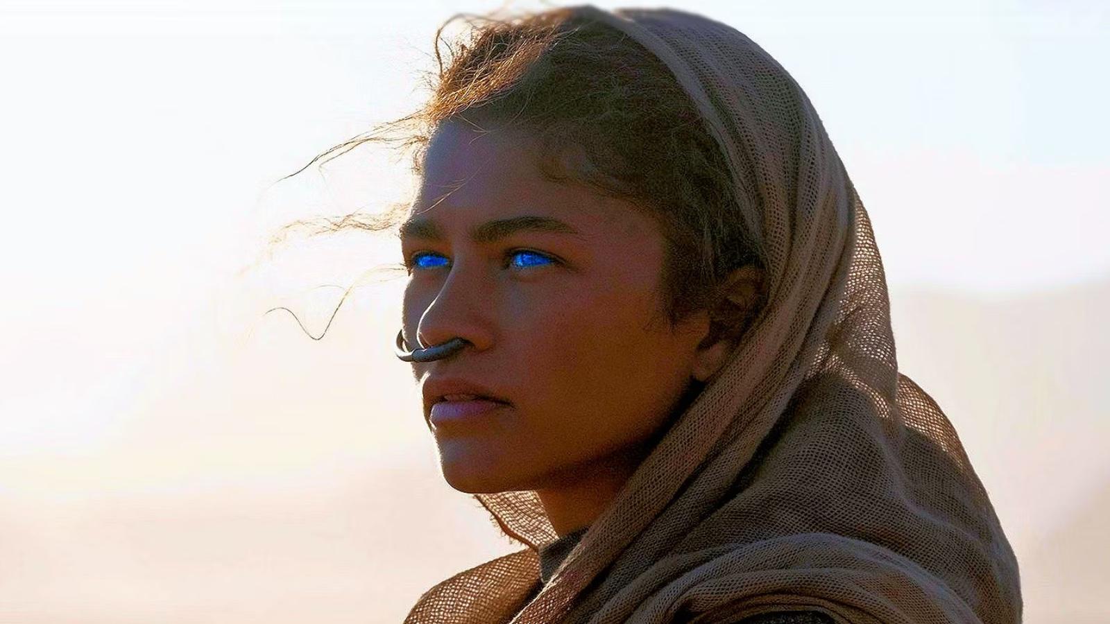 Zendaya as Chani in Dune.