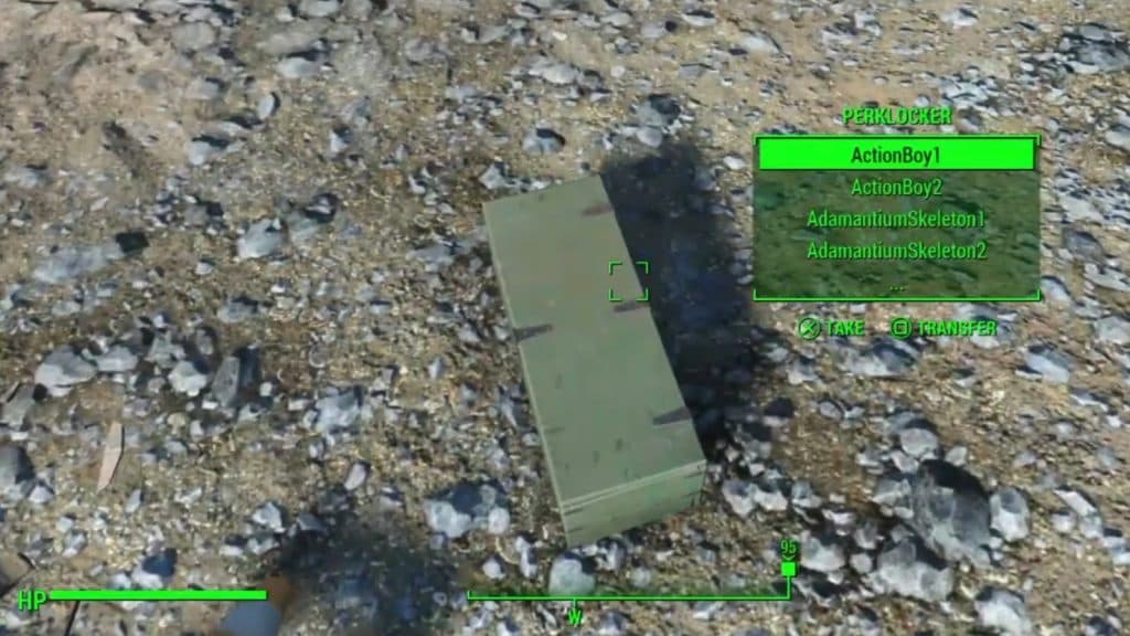 Choose your own Perks mod in Fallout 4.