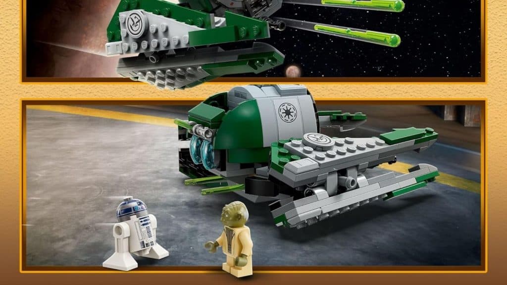 LEGO Star Wars: The Clone Wars Yoda’s Jedi Starfighter set