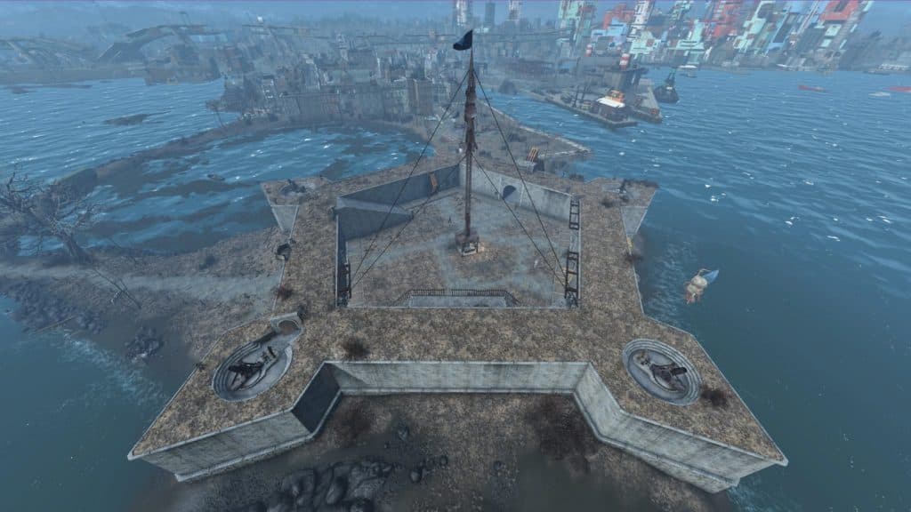 An image of Restoring the Castle mod Fallout 4.