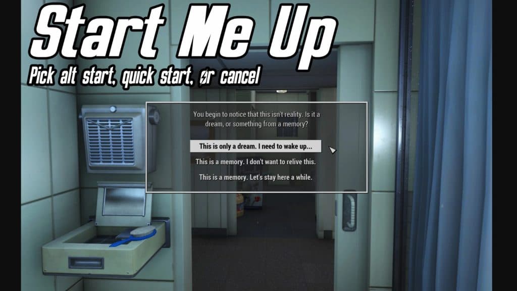 An image of the Start Me Up mod.