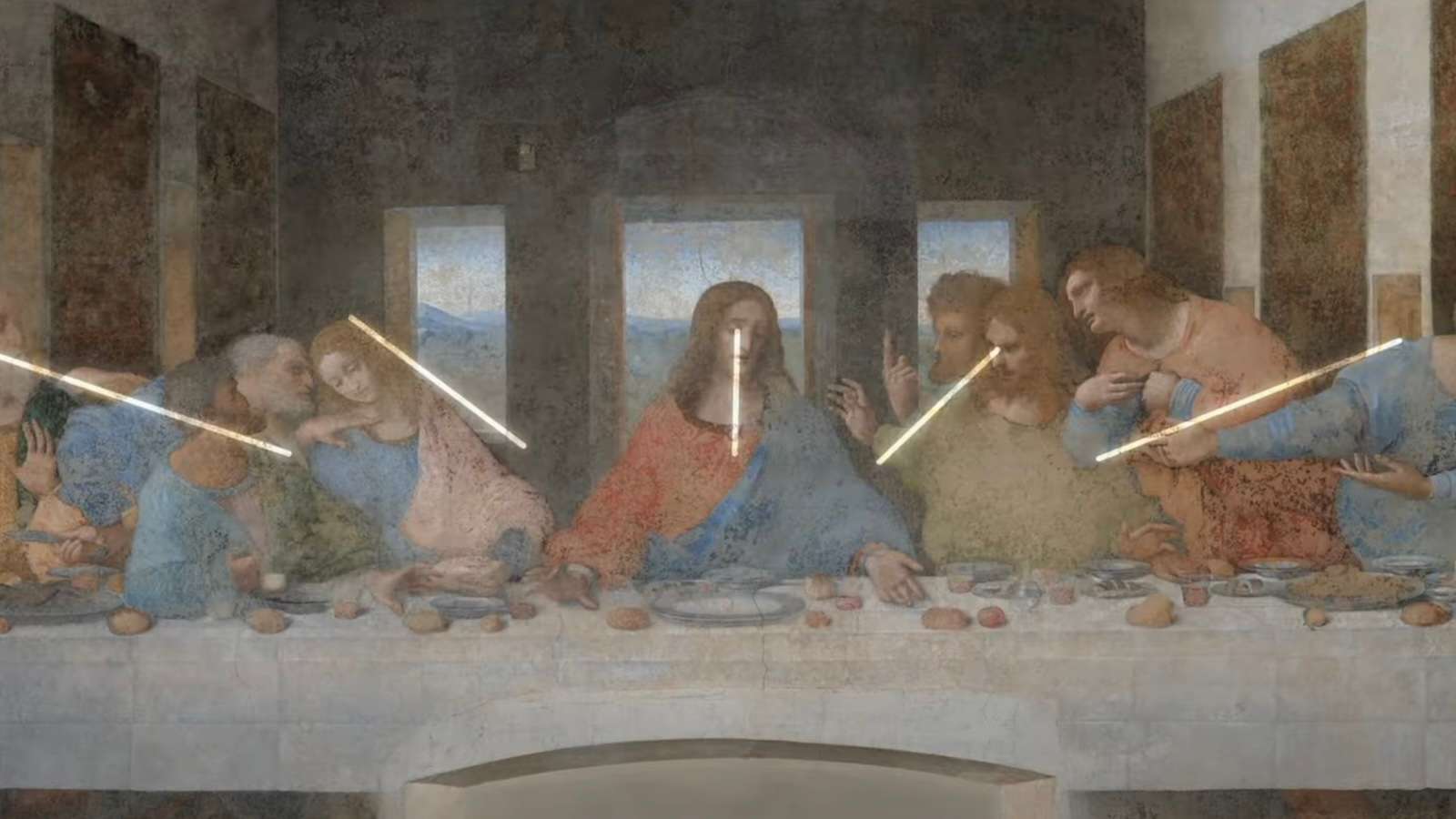 Image of the last supper in Christspiracy