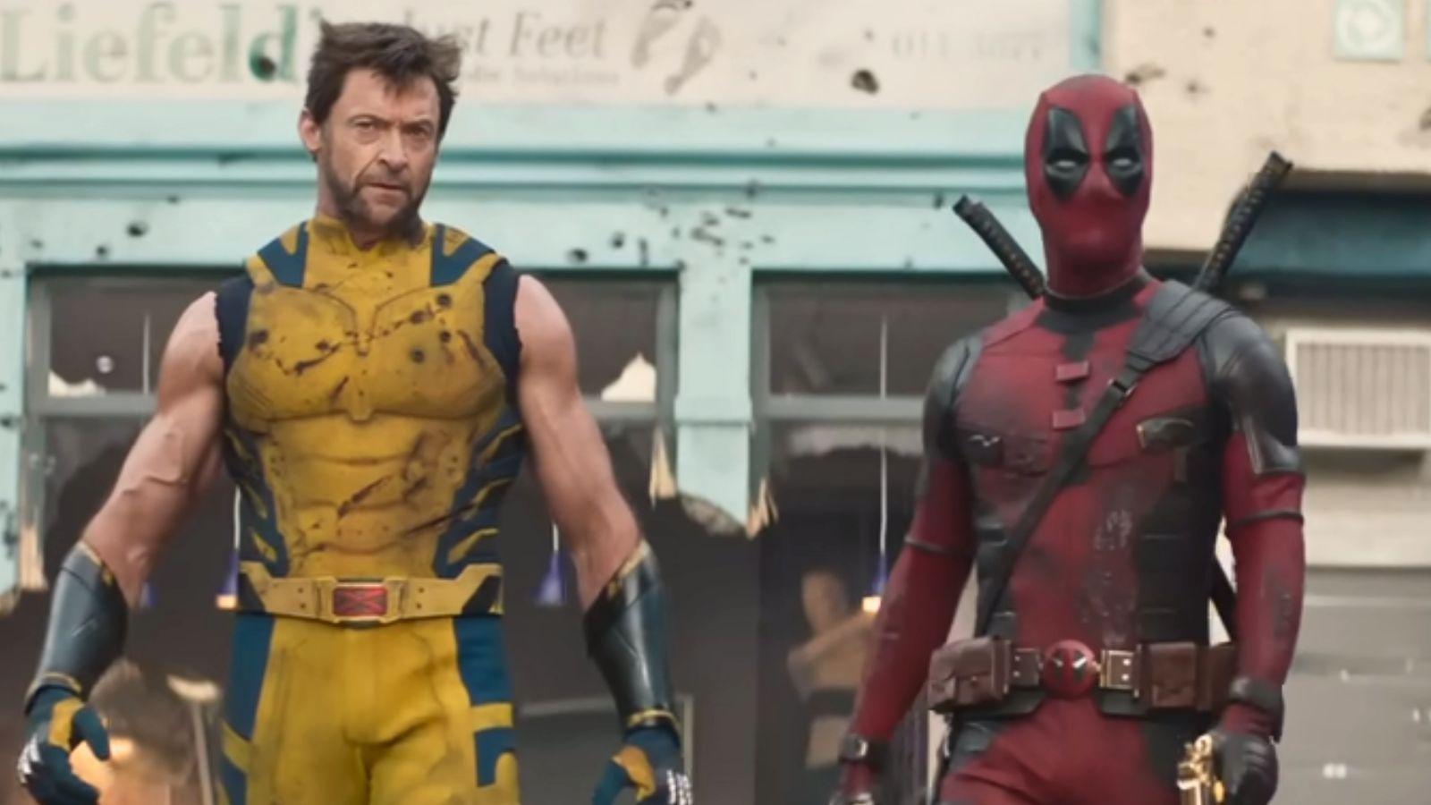 Hugh Jackman as Wolverine and Ryan Reynolds as Wade Wilson in Deadpool 3.