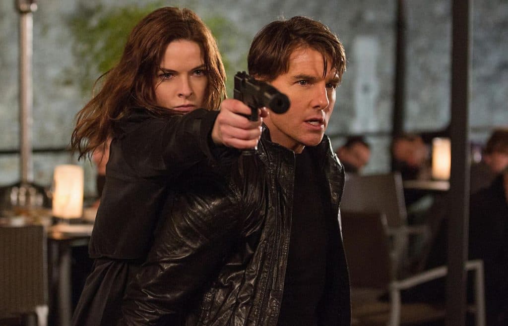 Tom Cruise and Rebecca Ferguson in Mission: Impossible