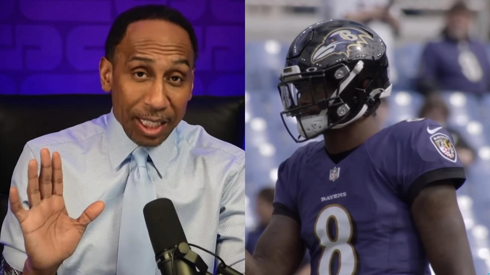 Stephen A. Smith hits out at “ridiculous” Lamar Jackson-Chiefs theory