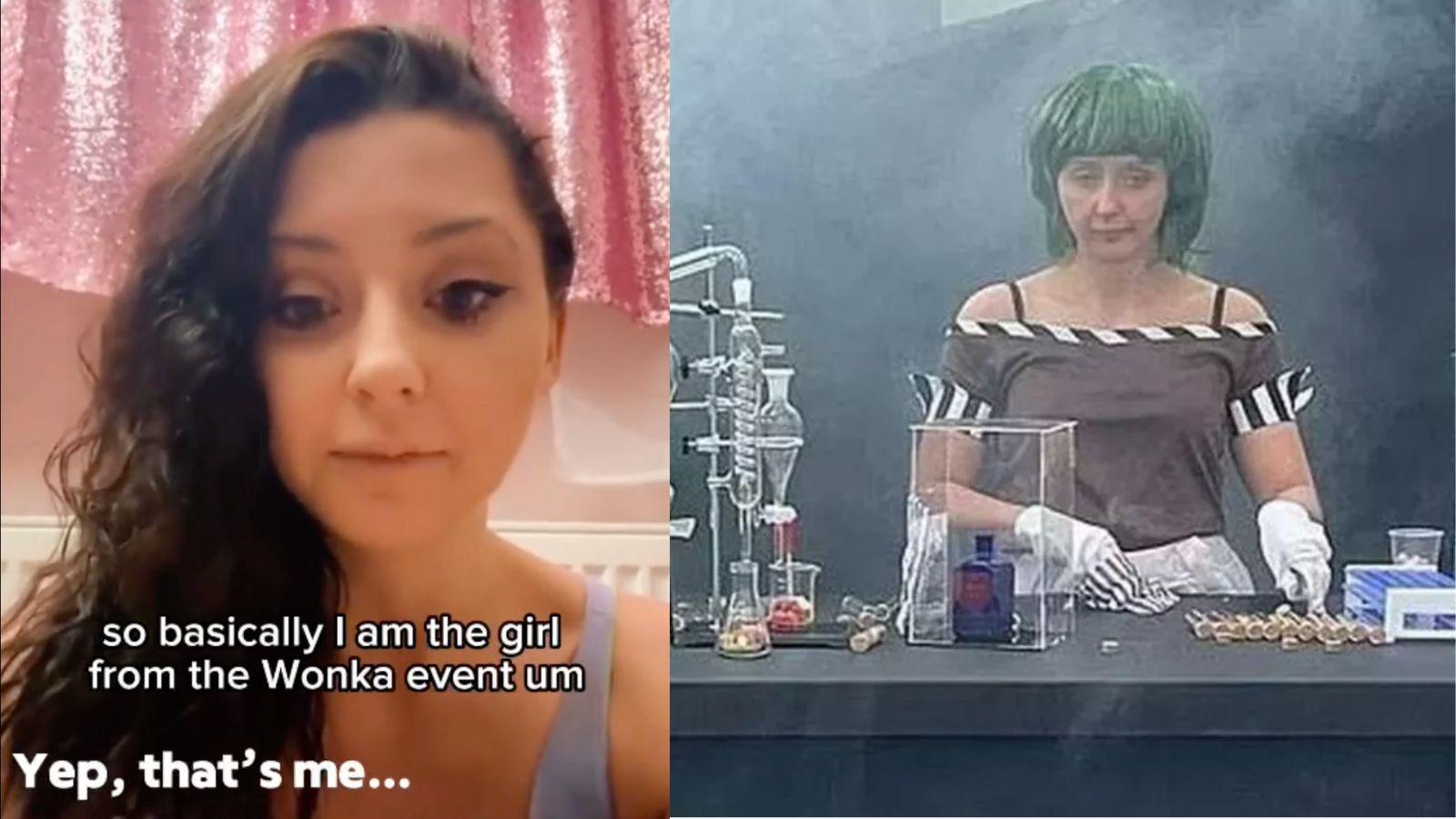 The viral Oompa Loompa actress speaks out about Willy Wonka experience