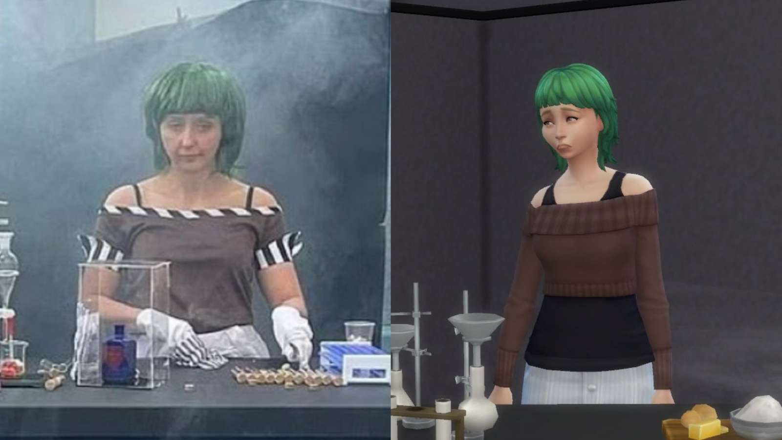 Willy Wonka event recreated in The SIms 4.