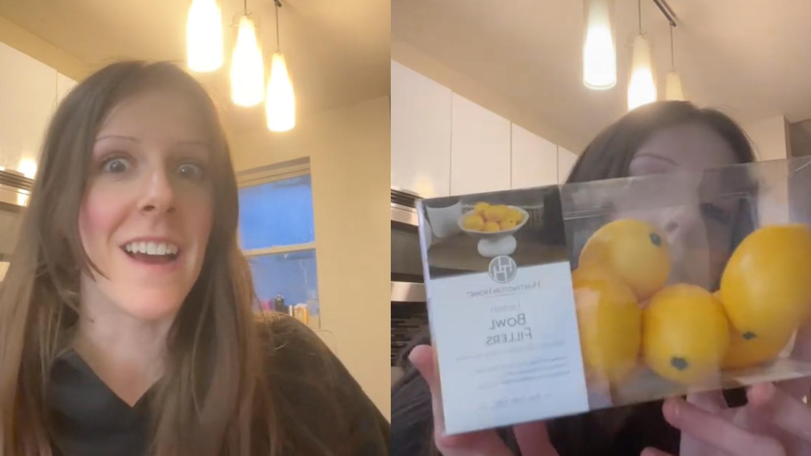 Woman ordered lemons shocked by what she's given