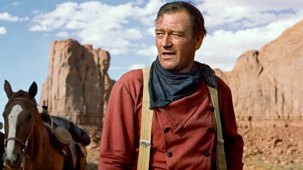 John Wayne in The Searchers