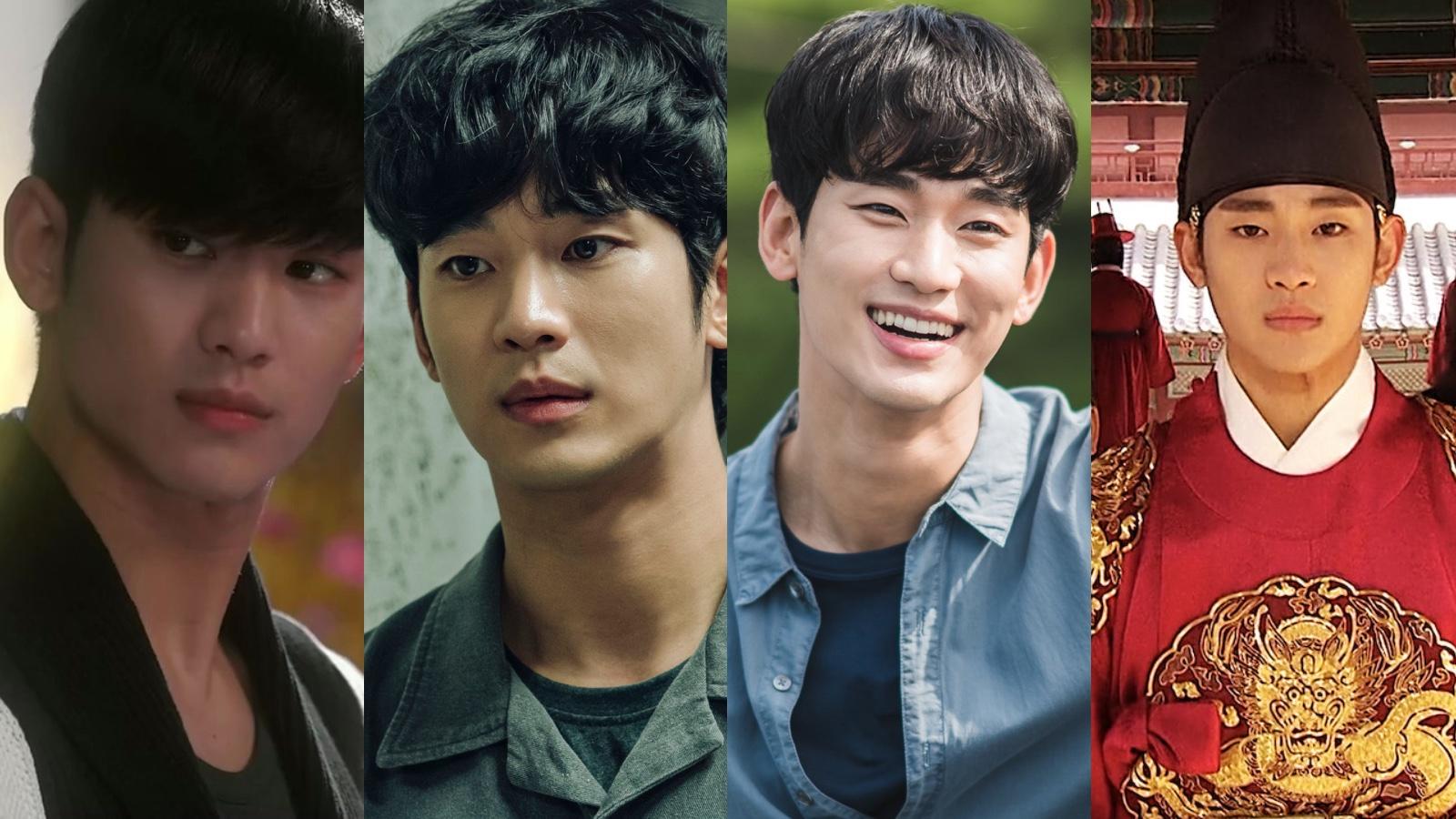 Kim Soo-hyun in One Ordinary Day, It's Okat to Not Be Okay, and Moon Embracing the Sun.