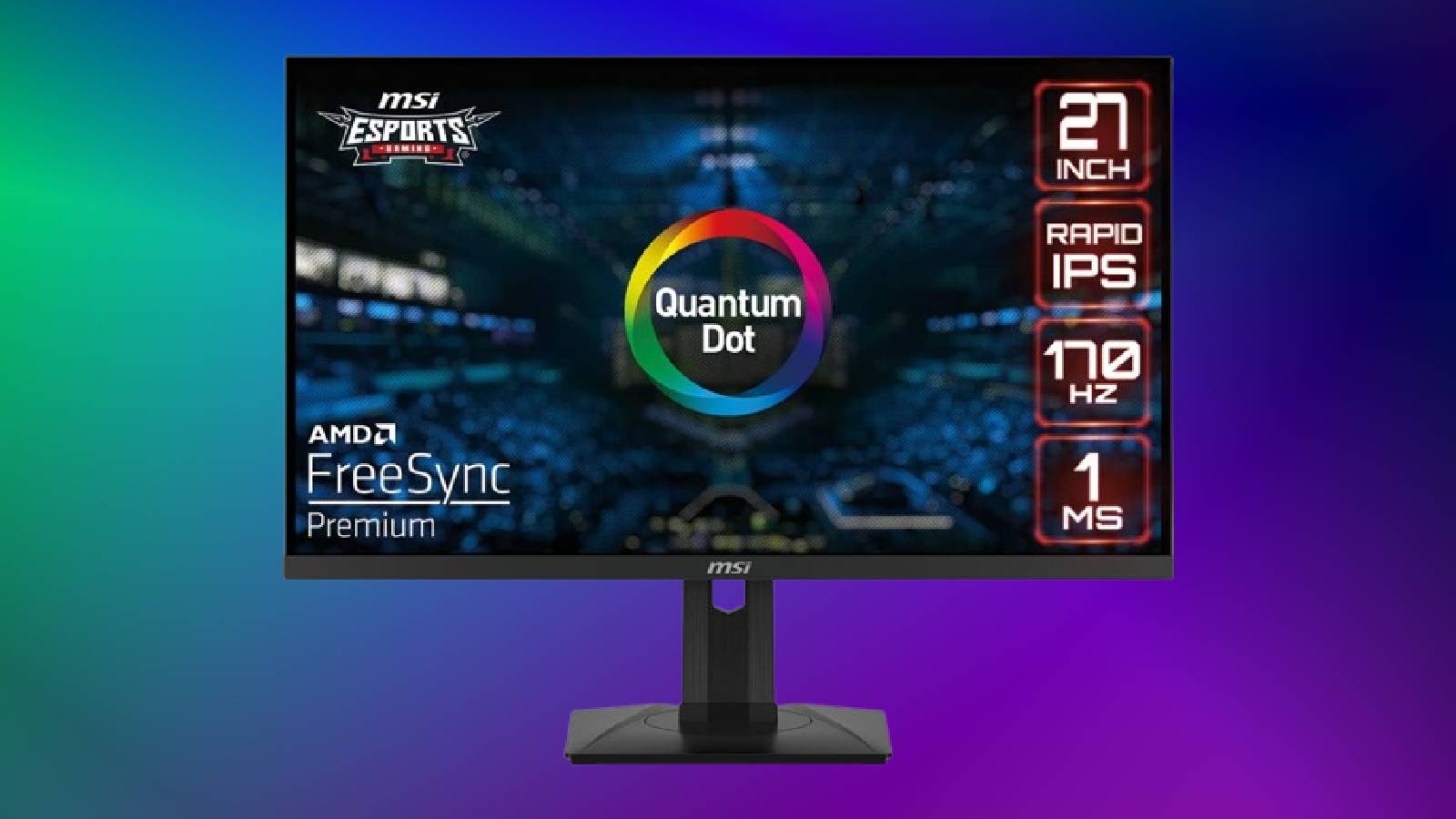 MSI G274QPF-QD gaming monitor