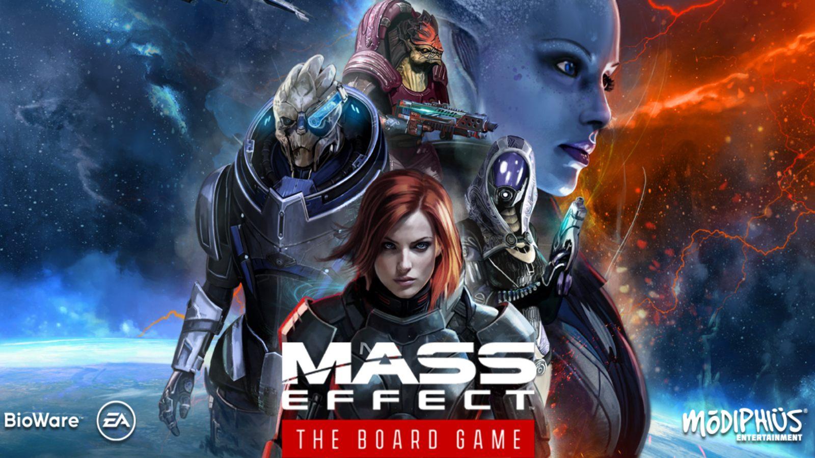 Mass Effect board game cover