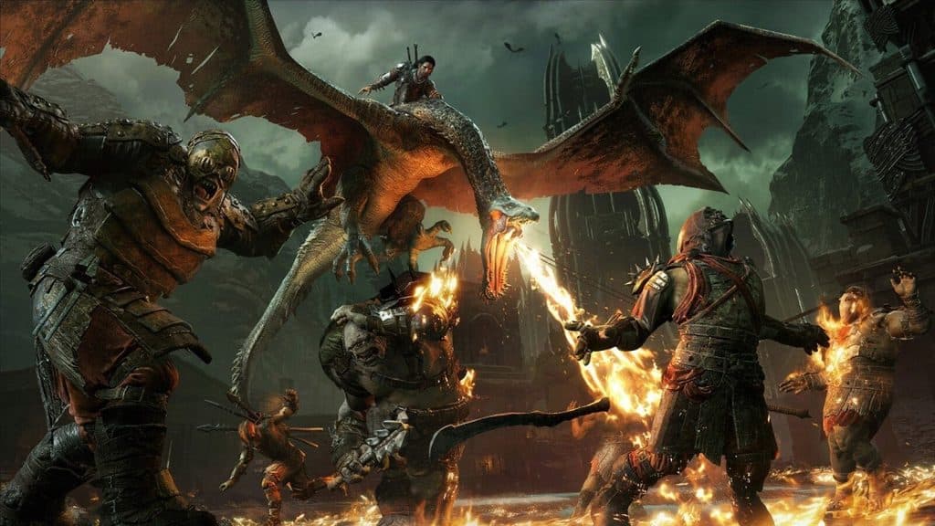 Shadow of War from the Best Lord of the Rings games list