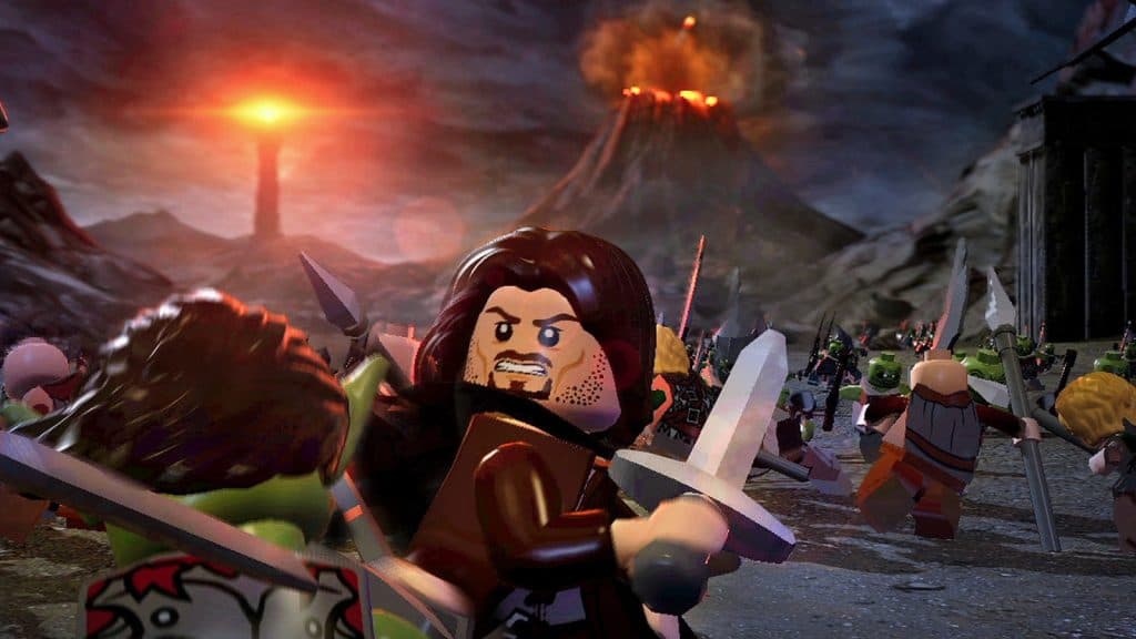 Lego LOTR from the Best Lord of the Rings games list
