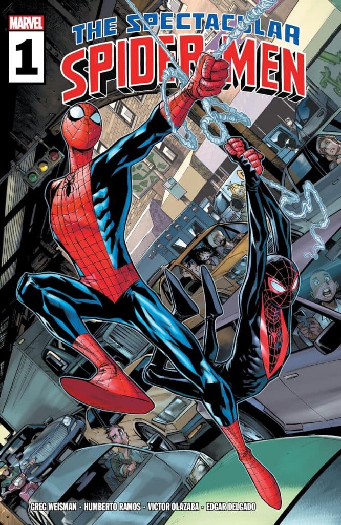 Spectaculer Spider-Men #1 cover art