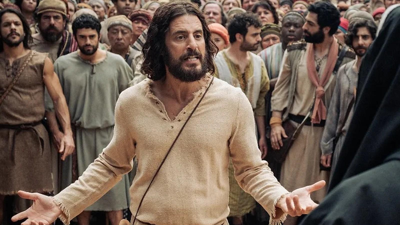 Jonathan Roumie as Jesus in The Chosen Season 4