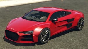 An image of the Obey 10F Widebody in GTA Online. 