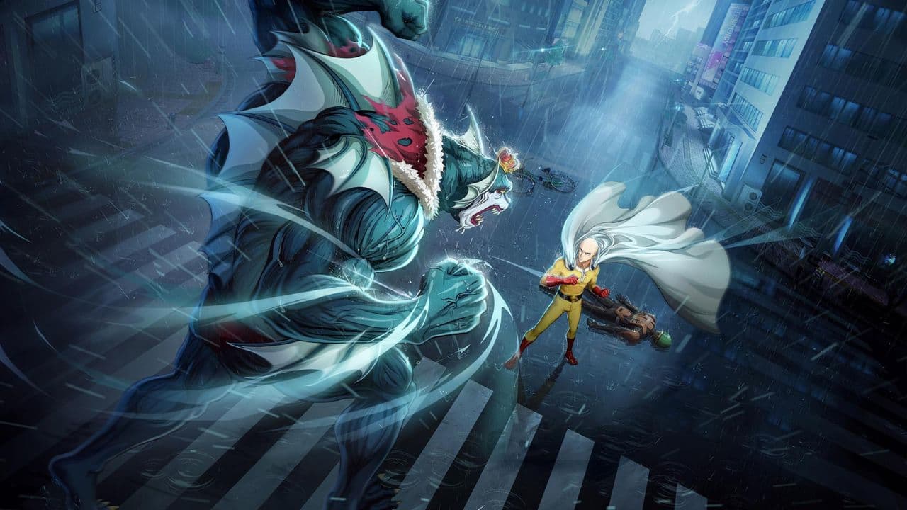 One Punch Man World cover art