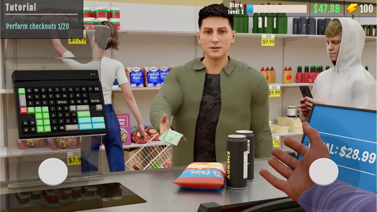 Supermarket Manager Simulator cover image