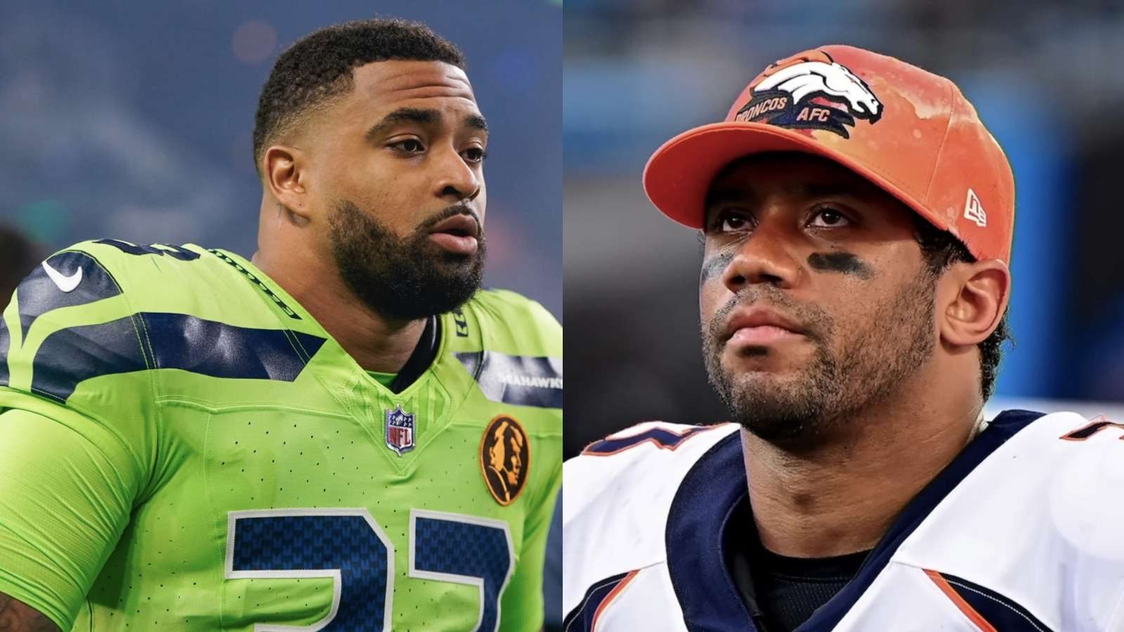 Jamal Adams and Russell Wilson will both hit free agency after being released by their respective teams.