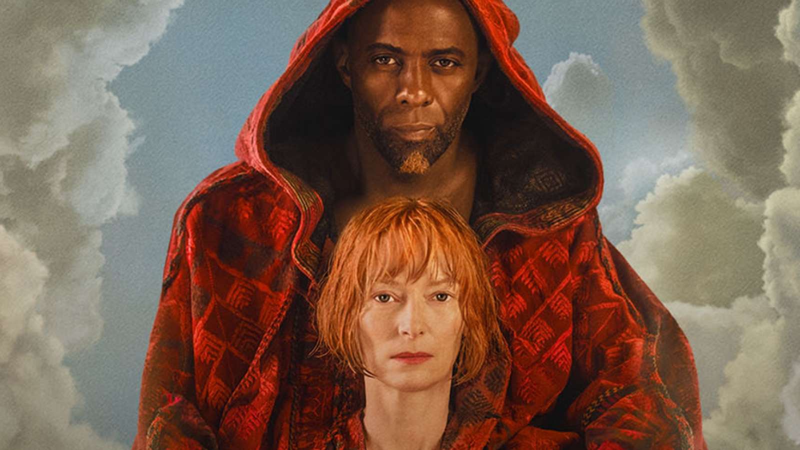 Idris Elba and Tilda Swinton in Three Thousands Years Longing as Djinn and Alithea.