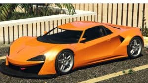 An image of the Itali GTB Custom in GTA Online. 